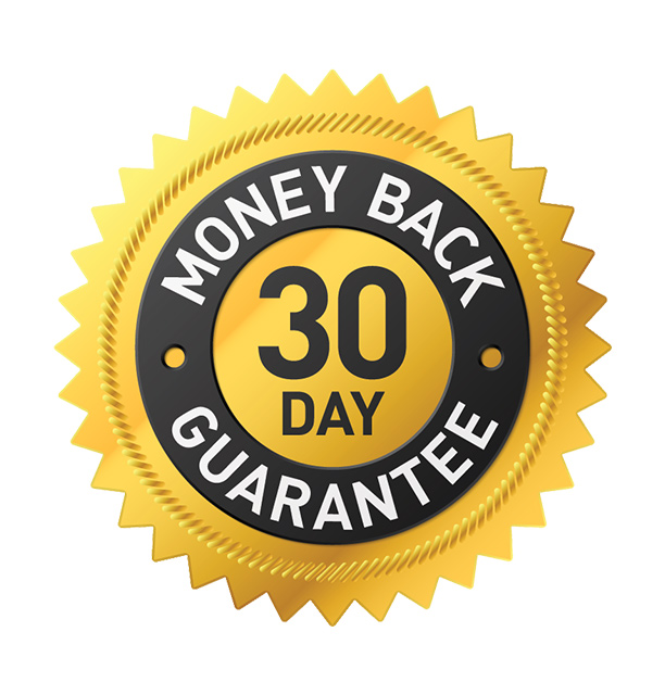 30 Day Money Back Guaranteed